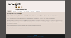 Desktop Screenshot of anwalt-galla.de